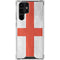 England Flag Distressed Galaxy S23 Ultra Clear Case