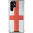 England Flag Distressed Galaxy S23 Ultra Clear Case