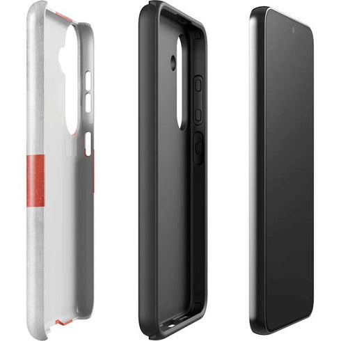 England Flag Distressed Galaxy S25 Plus Impact Case