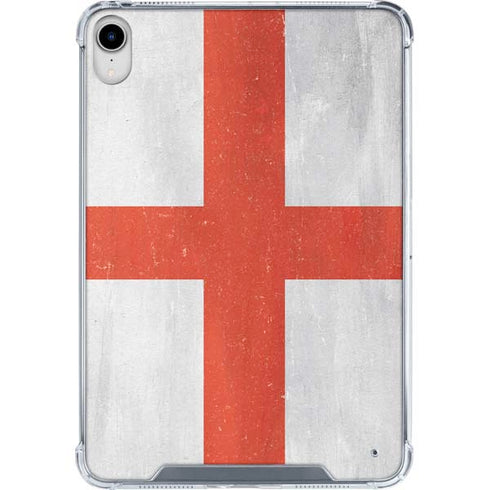 England Flag Distressed iPad 11th Gen (2025) Clear Case
