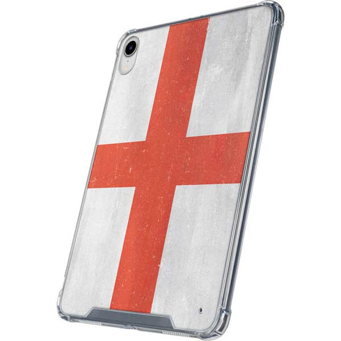England Flag Distressed iPad 11th Gen (2025) Clear Case