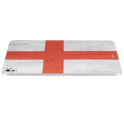 England Flag Distressed iPad Pro 13in M4 (2024) Skin