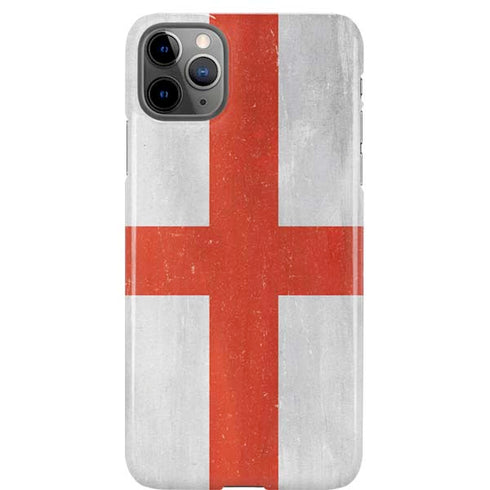 England Flag Distressed iPhone Cases