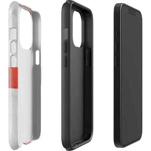 England Flag Distressed iPhone 15 Pro Impact Case