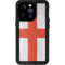 England Flag Distressed iPhone 15 Pro Waterproof Case