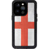 England Flag Distressed iPhone 15 Pro Waterproof Case