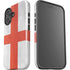 England Flag Distressed iPhone 16 Impact Case