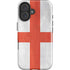 England Flag Distressed iPhone 16 Plus Impact Case