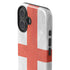 England Flag Distressed iPhone 16 Plus Impact Case
