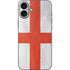 England Flag Distressed iPhone 16 Plus Skin