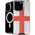 England Flag Distressed iPhone 16 Pro MagSafe Case