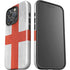 England Flag Distressed iPhone 16 Pro Max Impact Case