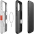 England Flag Distressed iPhone 16 Pro Max Magsafe Impact Case