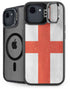 England Flag Distressed iPhone 16e Kickstand Case