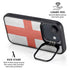 England Flag Distressed iPhone 16e Kickstand Case