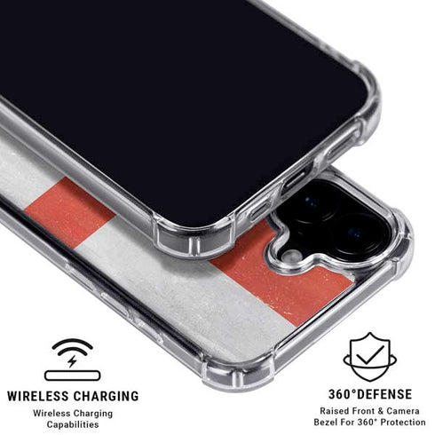 England Flag Distressed iPhone 17 MagSafe Case