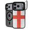 England Flag Distressed iPhone 18 Pro Kickstand Case