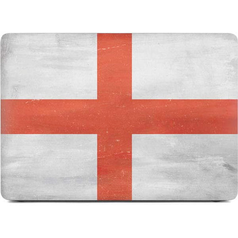England Flag Distressed Apple MacBook Air Skin