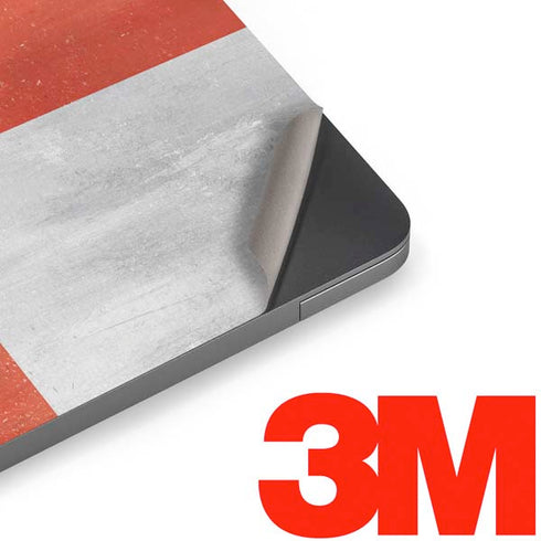 England Flag Distressed Apple MacBook Air Skin