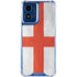 England Flag Distressed Moto G 5G (2024) Clear Case