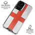England Flag Distressed Moto G Power 5G (2024) Clear Case