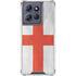 England Flag Distressed Moto G Power 5G (2025) Clear Case