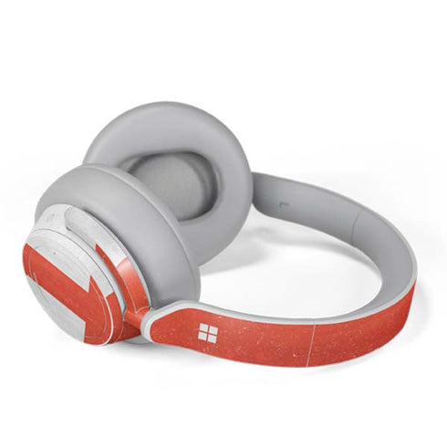 England Flag Distressed Surface Headphones Skin