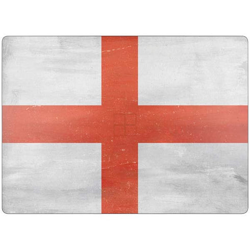 England Flag Distressed Surface Laptop 7 13.8in Skin