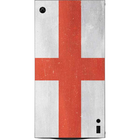 England Flag Distressed XBox Series X Digital Edition Console Skin