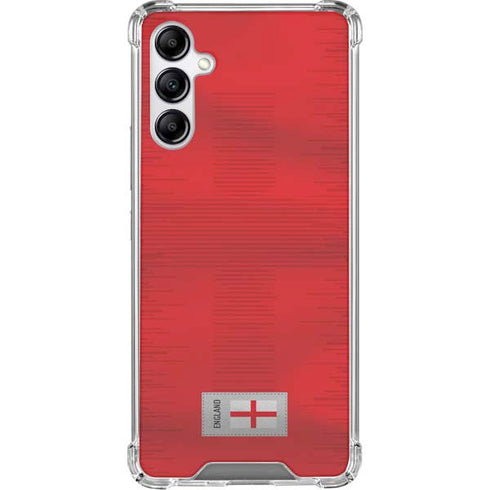 England Soccer Flag Gabb Phone 4 Clear Case