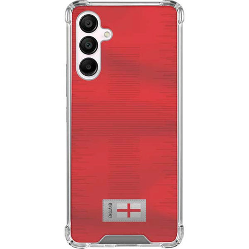 England Soccer Flag Galaxy A16 5G Clear Case
