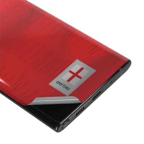 England Soccer Flag Galaxy Note 10 Plus Skin