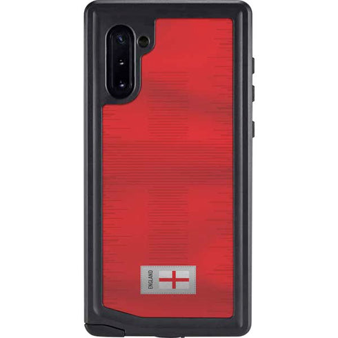 England Soccer Flag Galaxy Cases