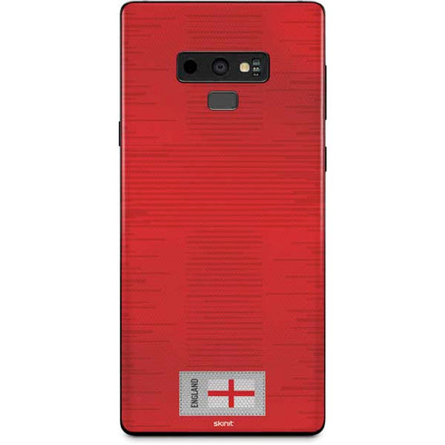 England Soccer Flag Galaxy Note 9 Skin