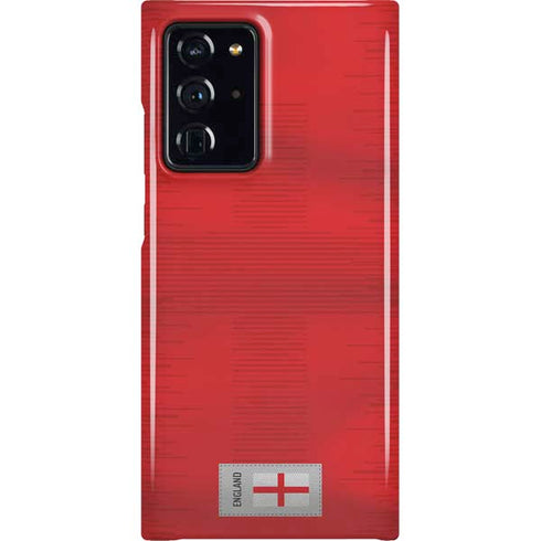 England Soccer Flag Galaxy Cases