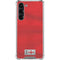 England Soccer Flag Galaxy S24 FE Clear Case
