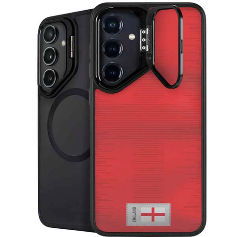 England Soccer Flag Galaxy S24 FE Kickstand Case