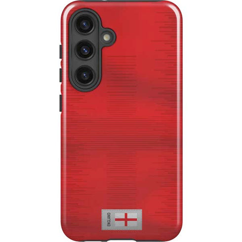 England Soccer Flag Galaxy S25 Impact Case