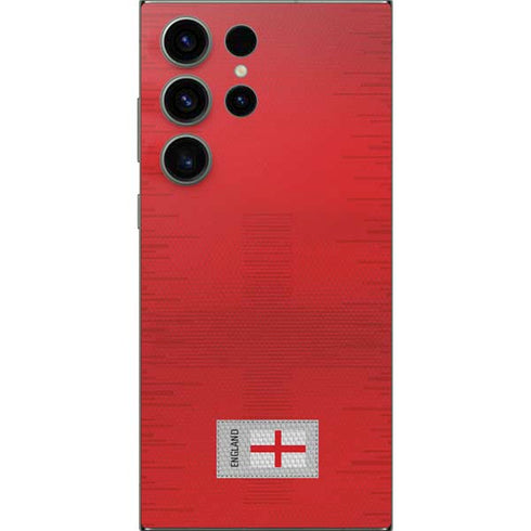 England Soccer Flag Galaxy S24 Ultra Skin