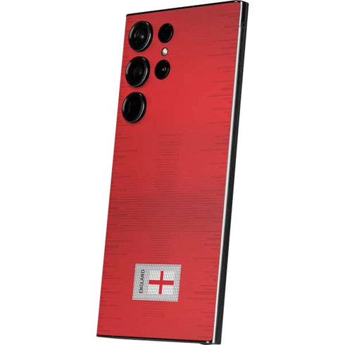 England Soccer Flag Galaxy S24 Ultra Skin
