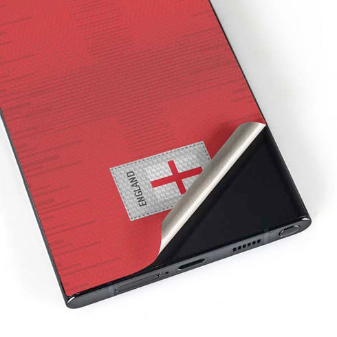 England Soccer Flag Galaxy S25 Ultra Skin