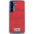 England Soccer Flag Galaxy S25 Plus Clear Case