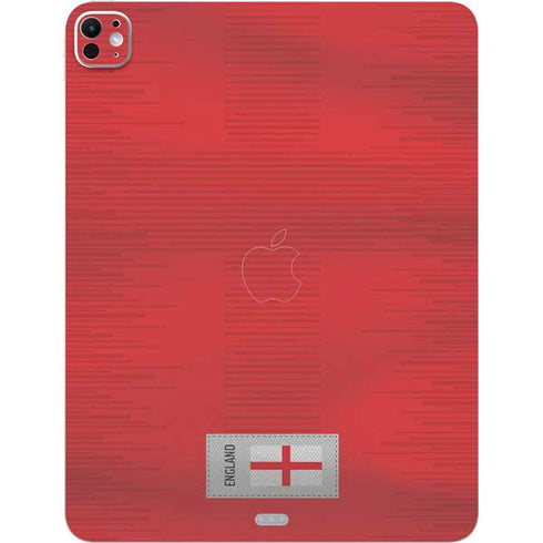 England Soccer Flag iPad Pro 13in M4 (2024) Skin