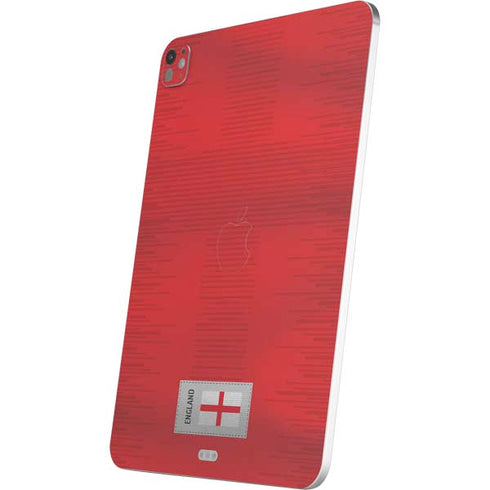 England Soccer Flag iPad Pro 13in M4 (2024) Skin