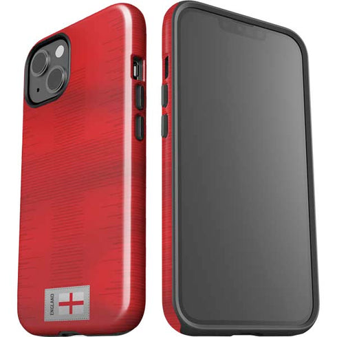 England Soccer Flag iPhone 15 Impact Case
