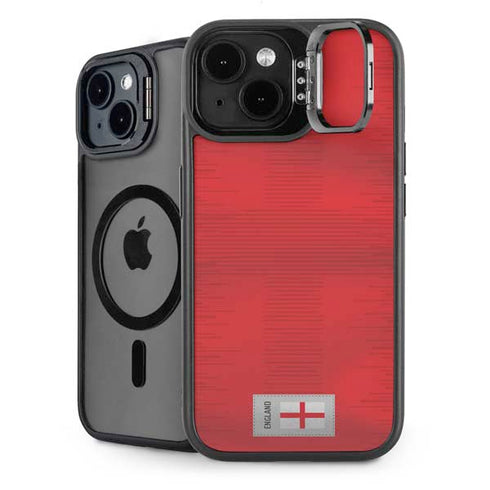 England Soccer Flag iPhone 15 Plus Kickstand Case