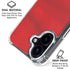 England Soccer Flag iPhone 16 Plus Clear Case