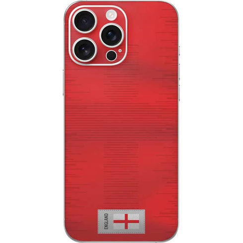 England Soccer Flag iPhone 16 Pro Max Skin