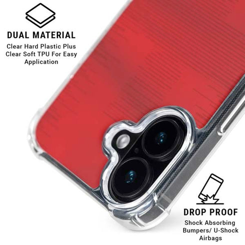 England Soccer Flag iPhone 17 Clear Case