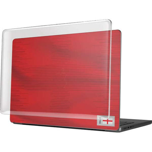 England Soccer Flag MacBook Pro 14in (2021-24) Case plus Skin